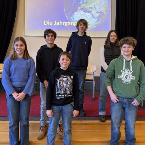 Die Jahrgangssieger der Erdkundewettbewerbs 2026